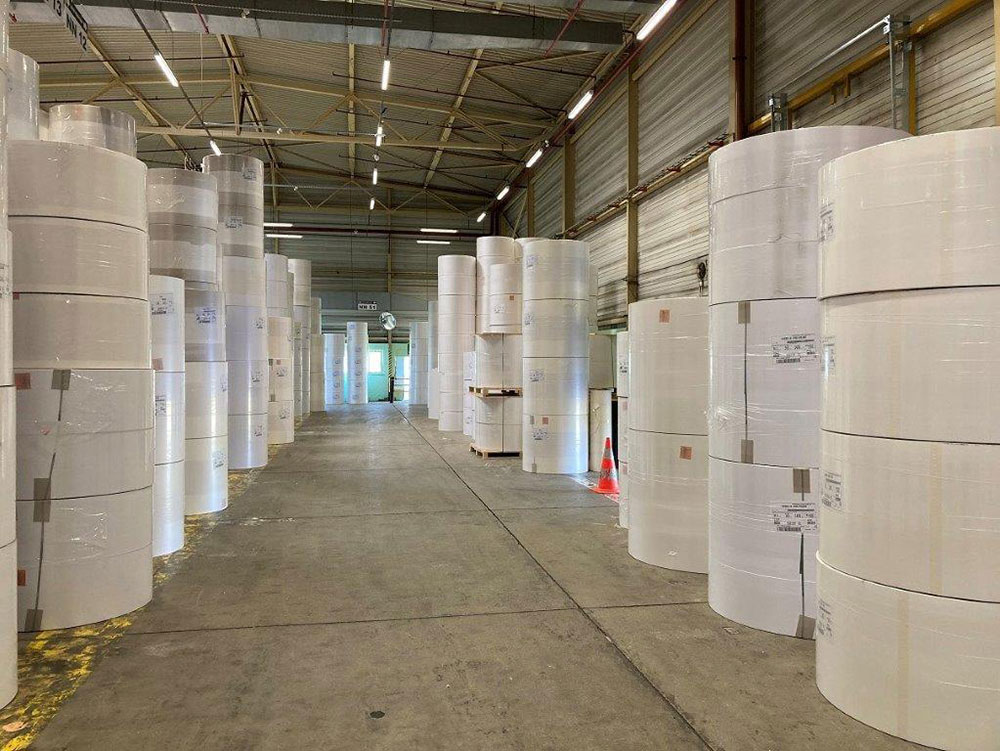 Stocklot paper — illustrative finished application